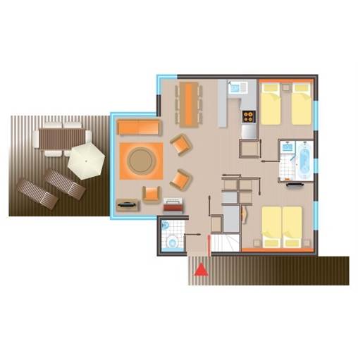 VIP cottage (Pagode renewed) BF230 at Les Bois-Francs